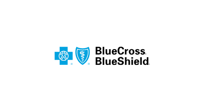 Blue Cross Blue Shield logo with symbols and text.