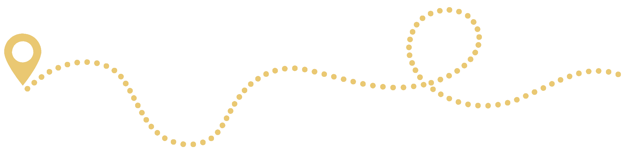 Yellow and gray pixelated shape with a curved top and horizontal extension.